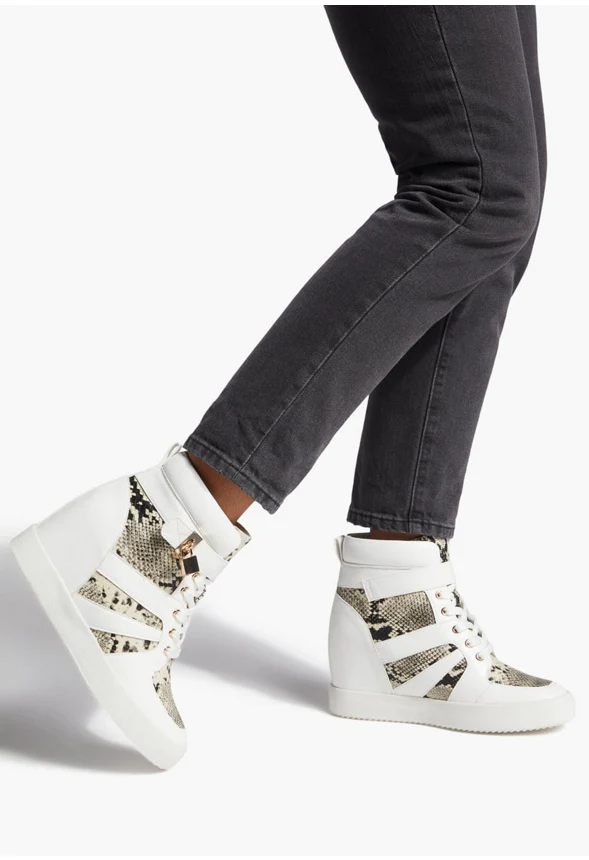 Jeaneviah Wedge Sneaker - Image 5