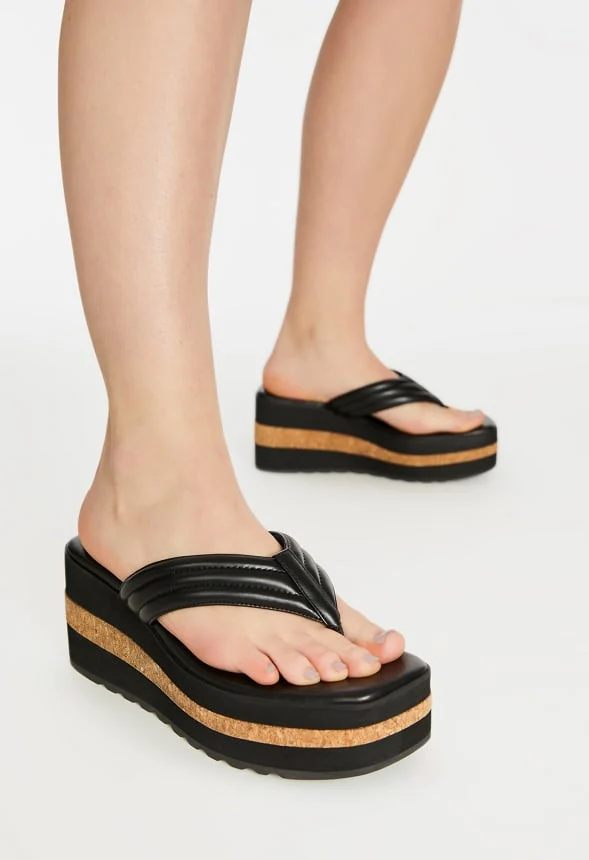 Jenni Platform Wedge Sandal - Image 2