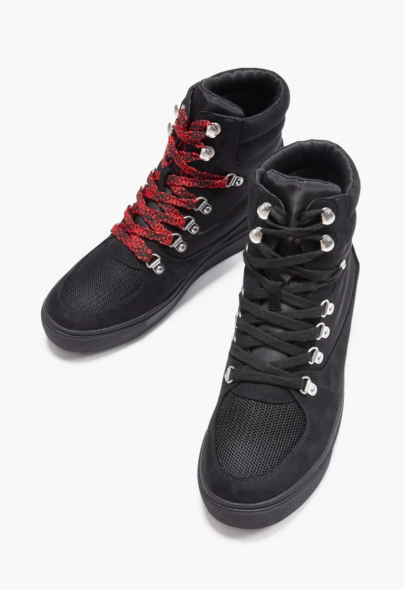 Jenny Contrast Hidden Wedge Sneaker - Image 2