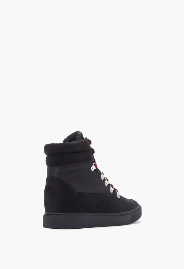 Jenny Contrast Hidden Wedge Sneaker - Image 3