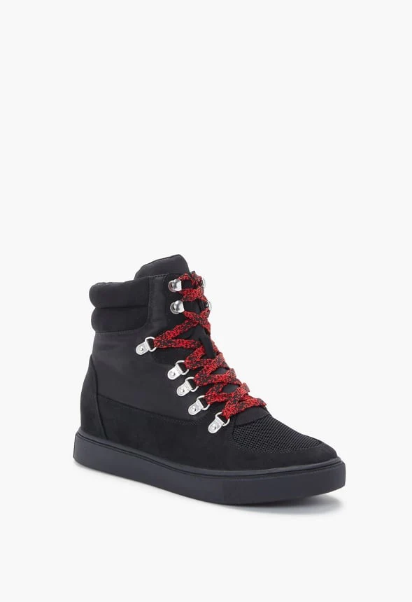 Jenny Contrast Hidden Wedge Sneaker - Image 5