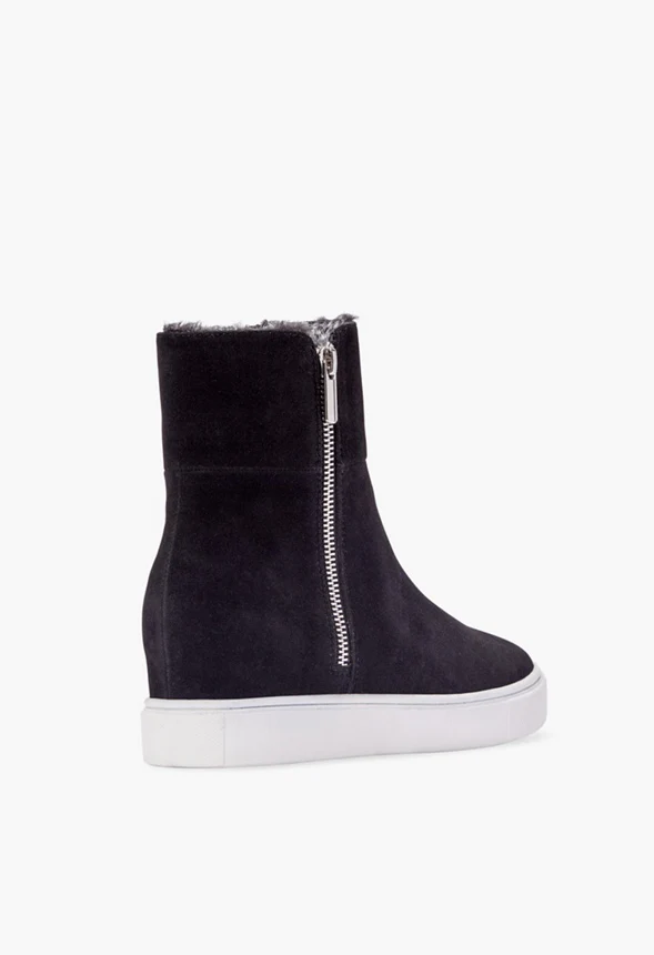 Jenny Faux Fur Hidden Wedge Sneaker - Image 3