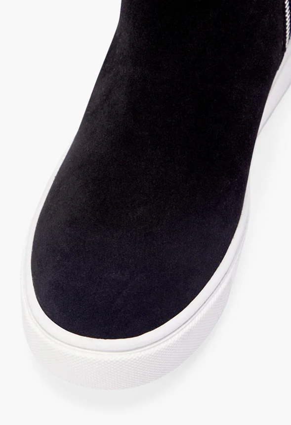 Jenny Faux Fur Hidden Wedge Sneaker - Image 4