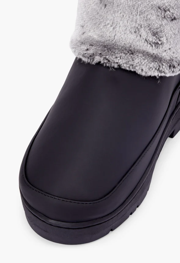 Jessica Faux Fur Pom Fuzzie - Image 4