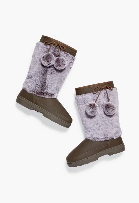 Jessica Faux Fur Pom Fuzzie - Image 6