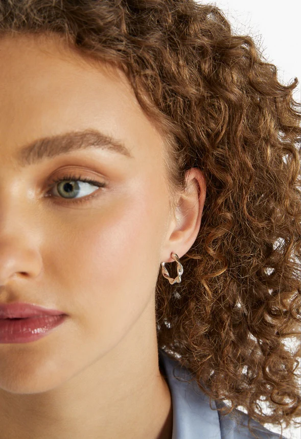 Joanna Mixed Hoop Earrings Multipack - Image 2