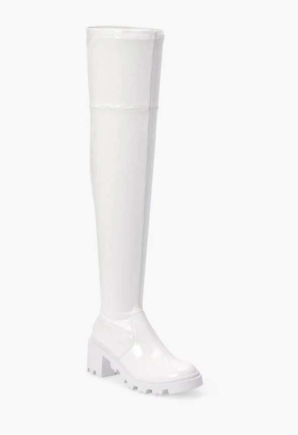 Jordane Lug Sole Over-The-Knee Boot - Image 5