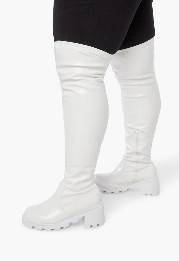 Jordane Lug Sole Over-The-Knee Boot - Image 6