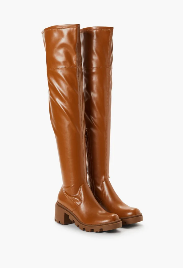 Jordane Lug Sole Over-The-Knee Boot - Image 2