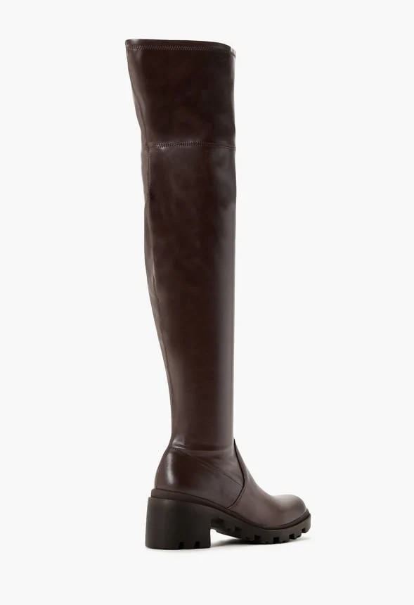Jordane Lug Sole Over-The-Knee Boot - Image 3