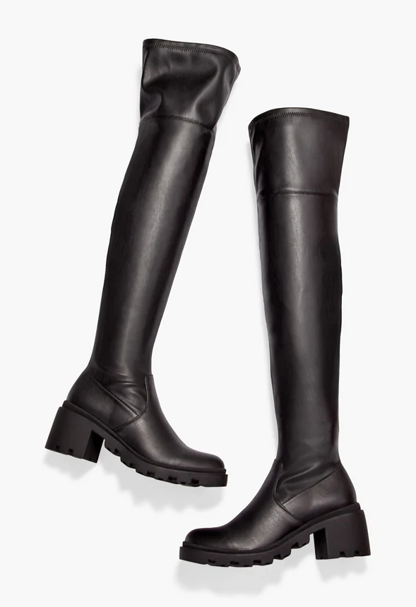 Jordane Tall Flat Boot - Image 4