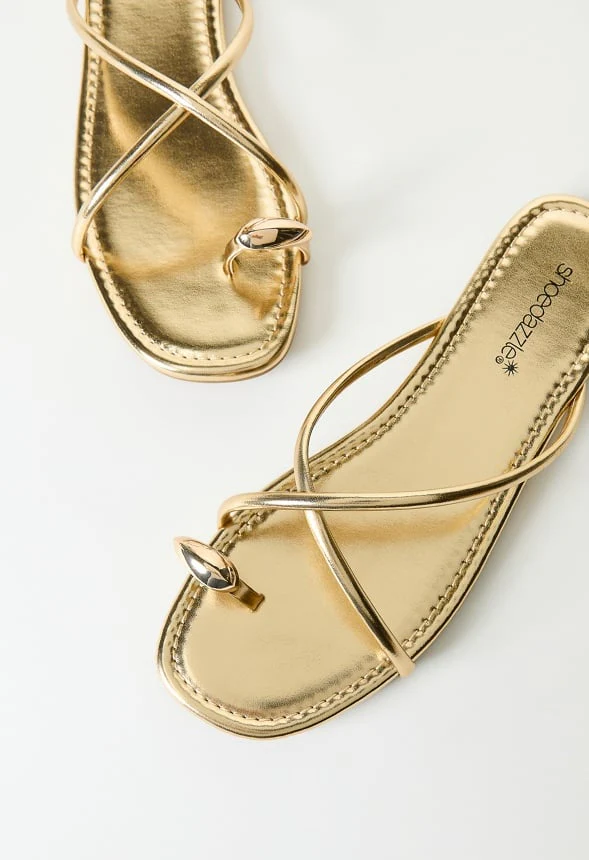 Jorja Flat Thong Sandal - Image 6