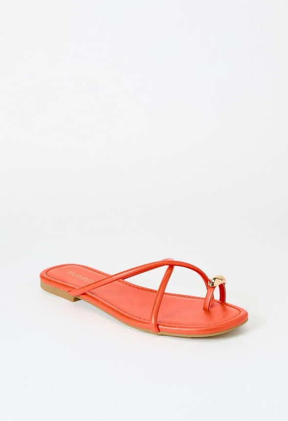 Jorja Flat Thong Sandal - Image 3