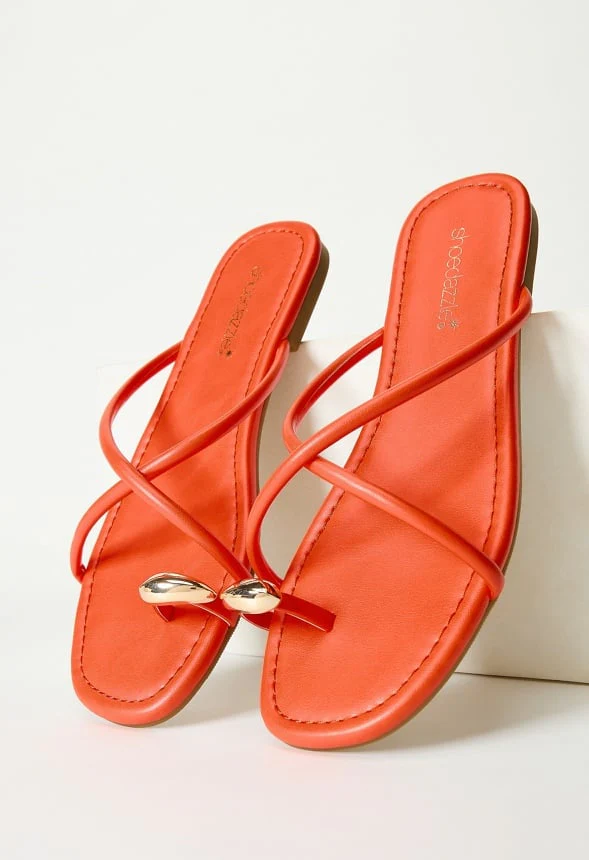 Jorja Flat Thong Sandal - Image 6