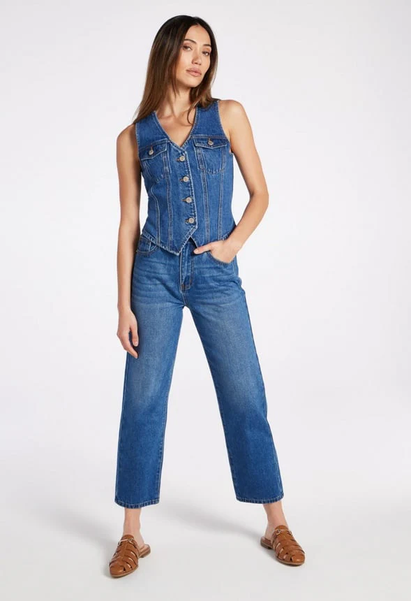 Joss Denim Vest - Image 2