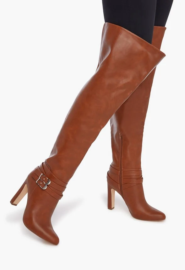 Judith Buckle Over-The-Knee Boot - Image 6