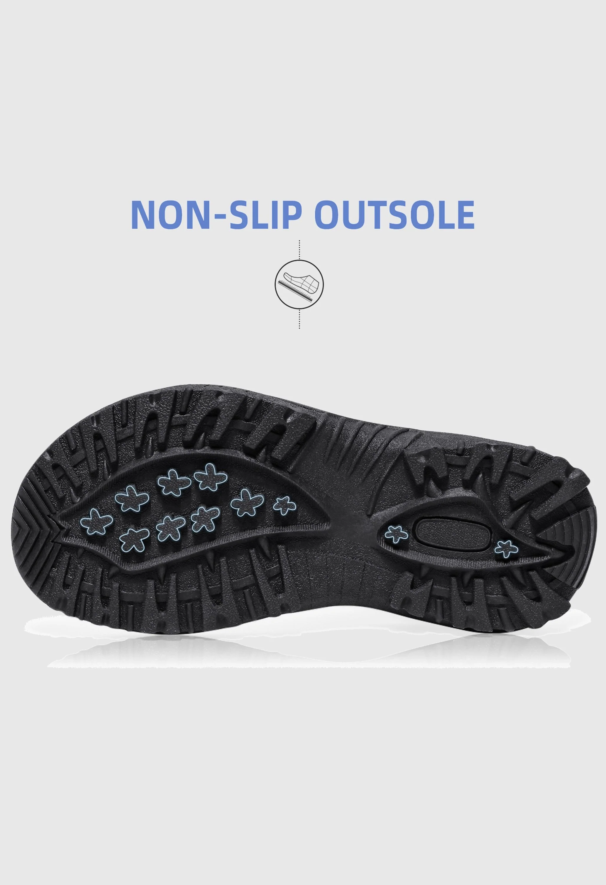 CAMEL CROWN Men's Summer Blue Sports Open Toe Outdoor Sandals - Image 5