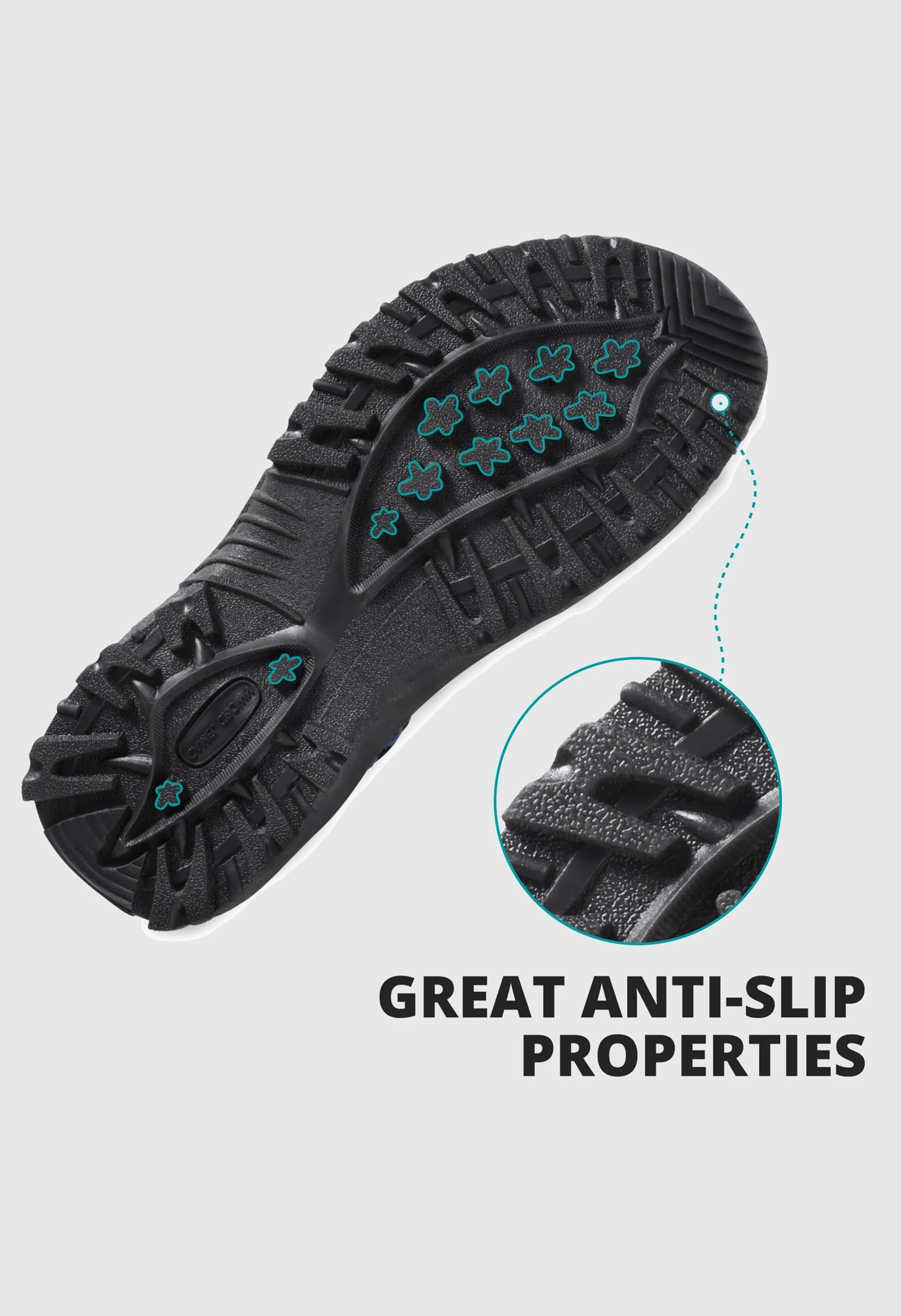 CAMEL CROWN Men's Summer Blue-Black Pattern Sports Open Toe Outdoor Sandals - Image 6
