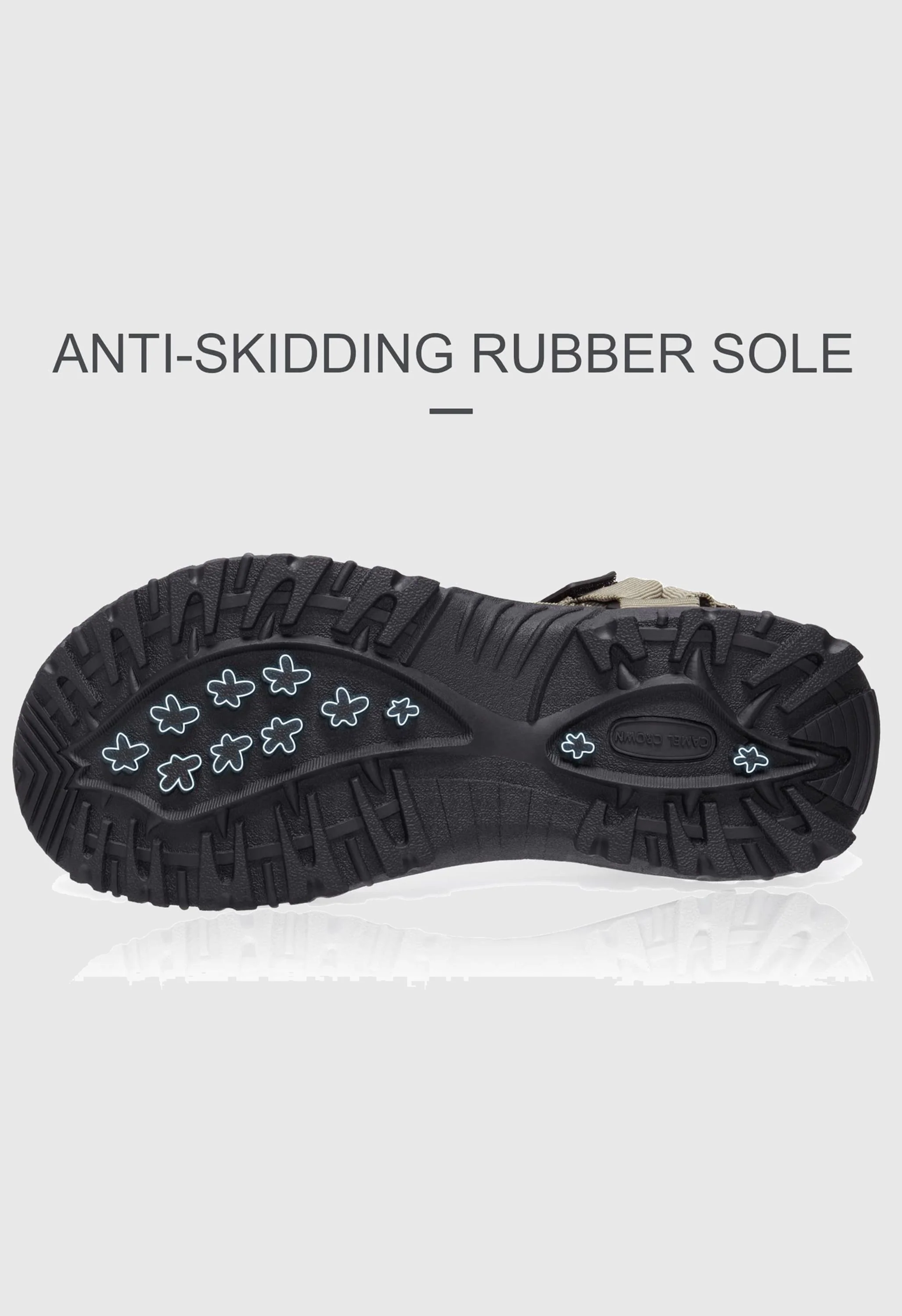 CAMEL CROWN Men's Summer Khaki Sports Open Toe Outdoor Sandals - Image 3
