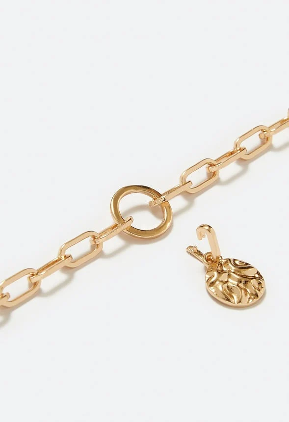 Kala Chain Necklace With Ring And Interchangeable Charms - Image 3