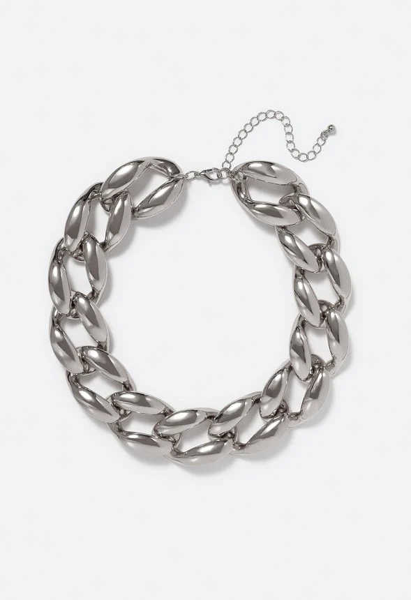 Kara Chunky Chain Necklace - Image 2