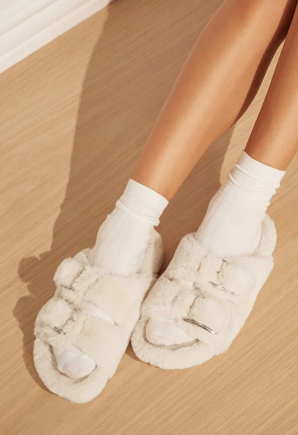 Kara Fuzzie Slipper - Image 5