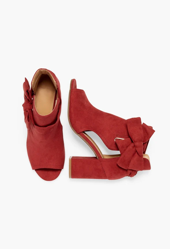 Karine Peep-Toe Bootie - Image 6