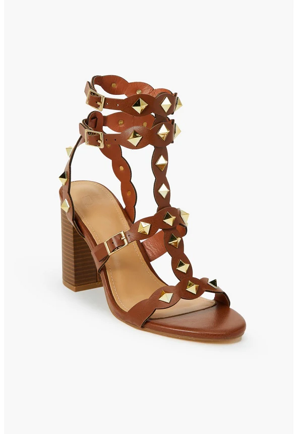 Katerina Gladiator Heeled Sandal - Image 2