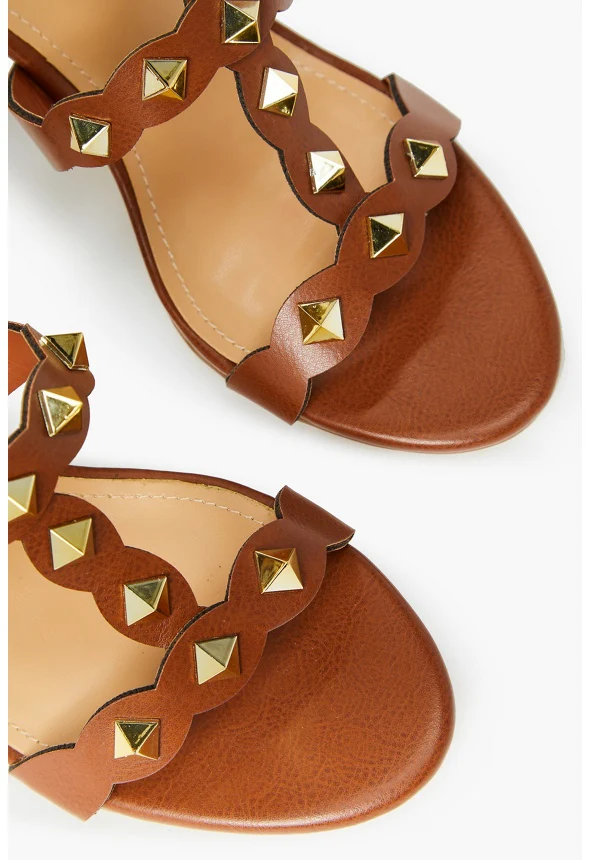 Katerina Gladiator Heeled Sandal - Image 6