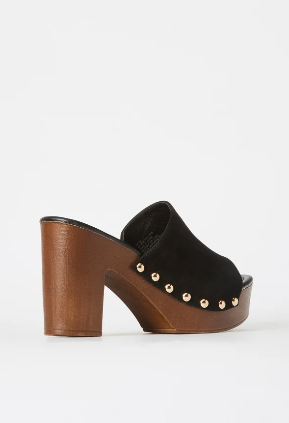 Katya Heeled Clog Sandal - Image 5