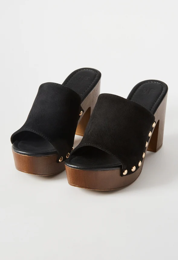Katya Heeled Clog Sandal - Image 7