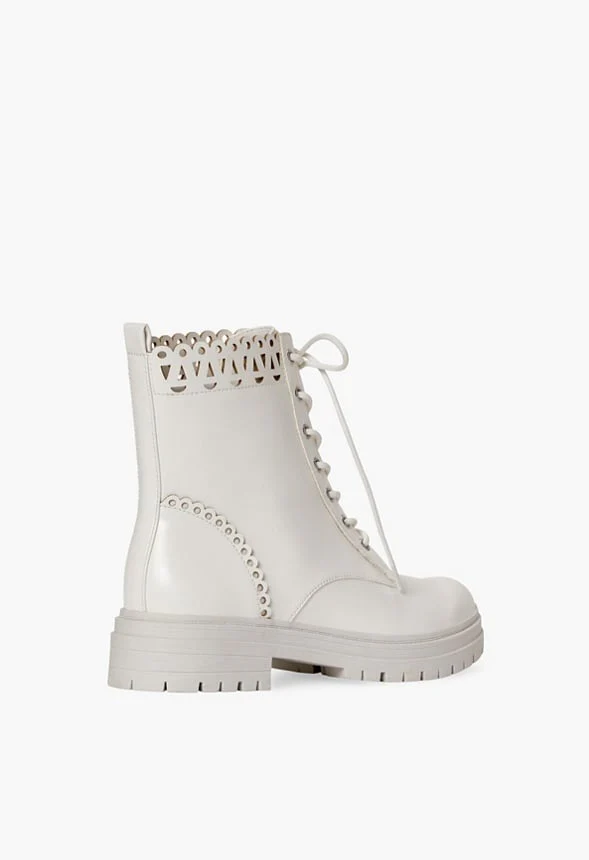 Kelly Eyelet Combat Boot - Image 3