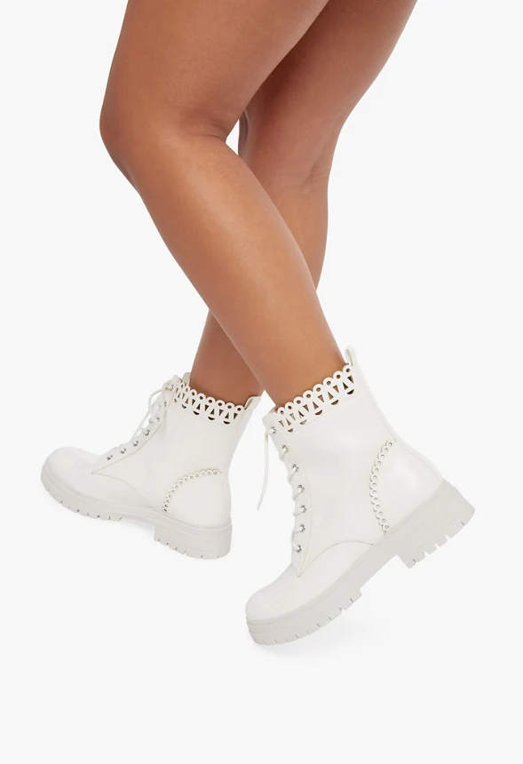 Kelly Eyelet Combat Boot - Image 5