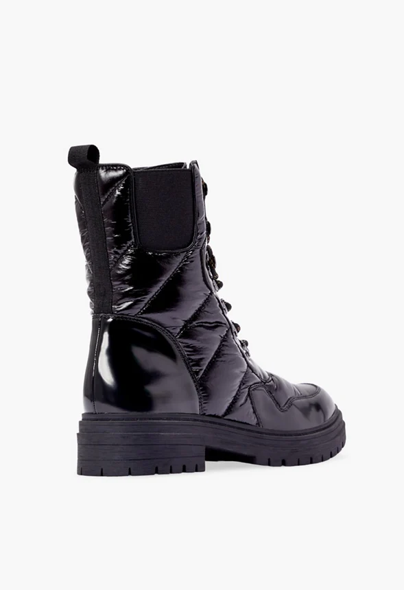 Kelly Nylon Puffer Combat Boot - Image 3