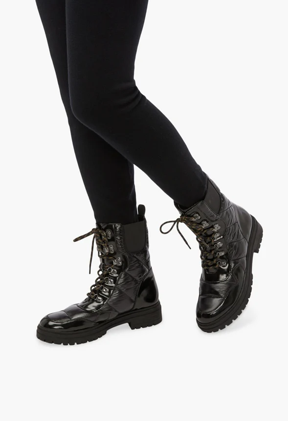 Kelly Nylon Puffer Combat Boot - Image 5