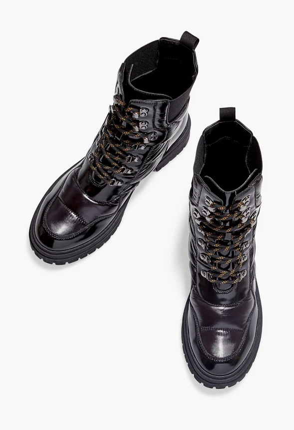 Kelly Nylon Puffer Combat Boot - Image 6