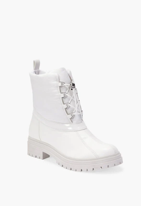 Kelly Water-Resistant Puffer Combat Boot - Image 2