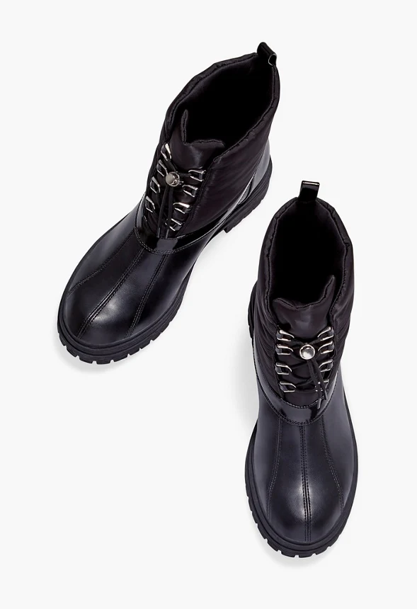 Kelly Water-Resistant Puffer Combat Boot - Image 6