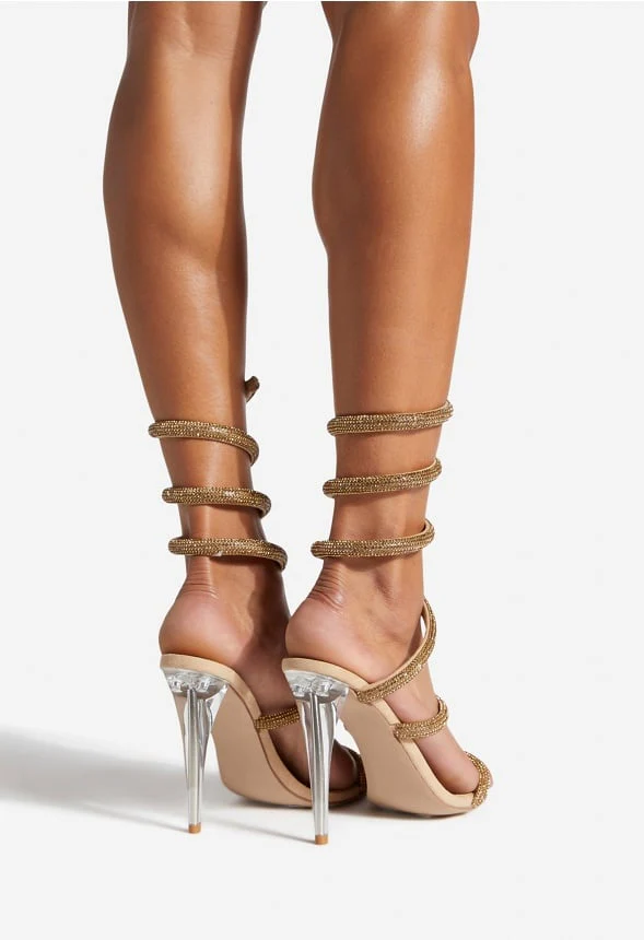 Kenzy Spiral Heeled Sandal - Image 3