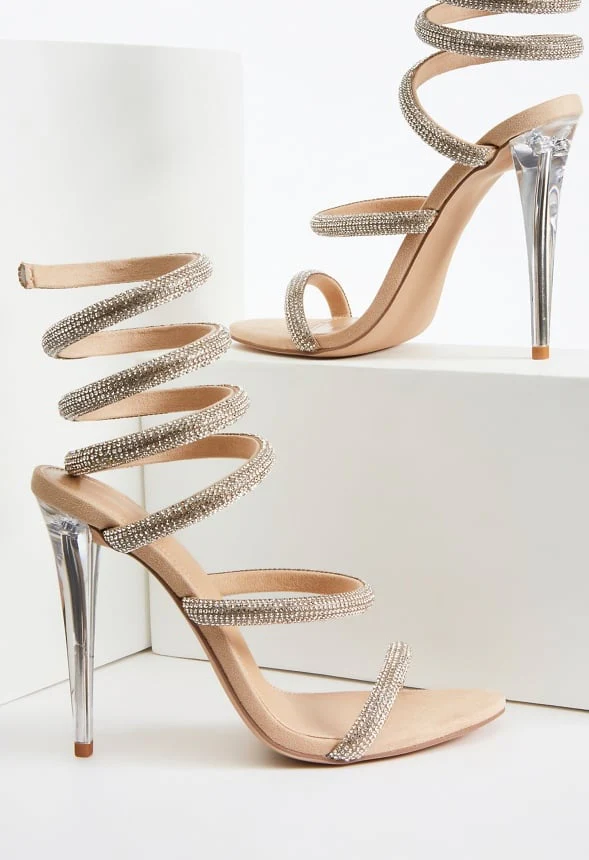 Kenzy Spiral Heeled Sandal - Image 10