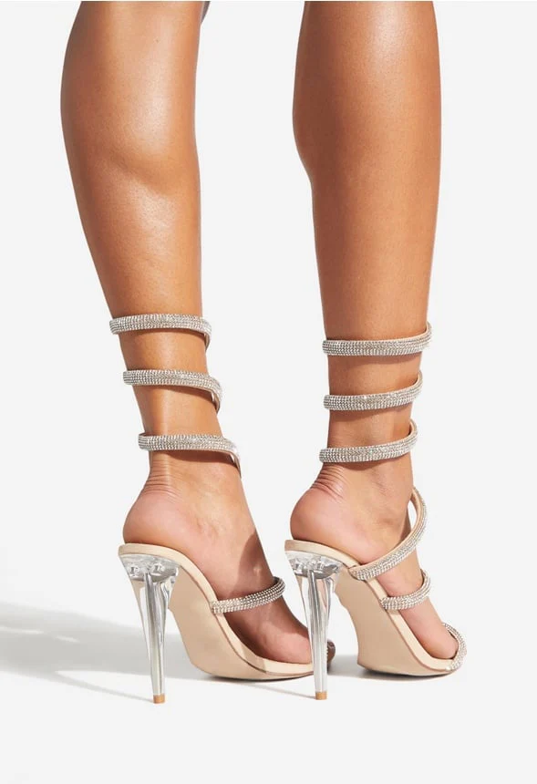 Kenzy Spiral Heeled Sandal - Image 4