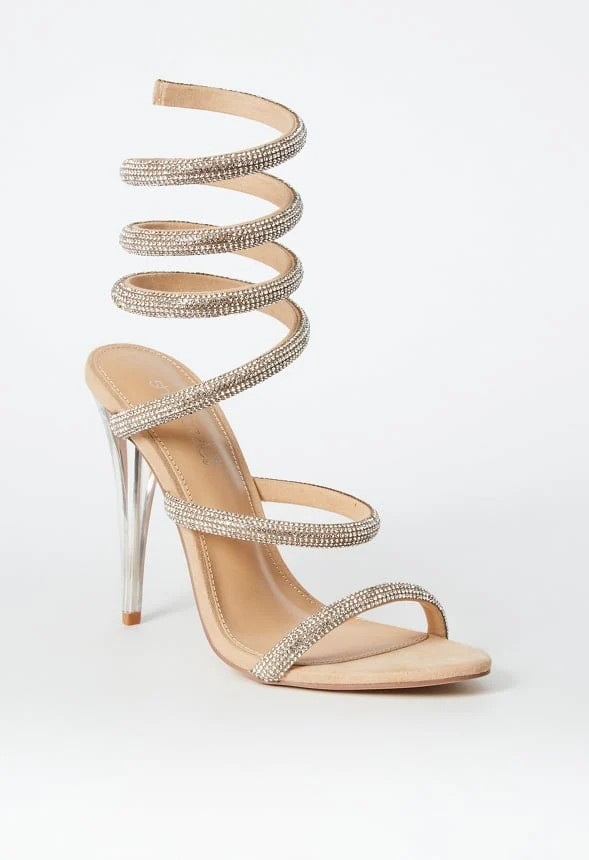 Kenzy Spiral Heeled Sandal - Image 6