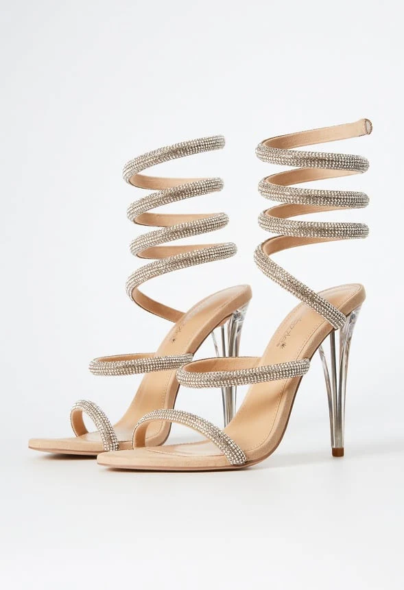 Kenzy Spiral Heeled Sandal - Image 9