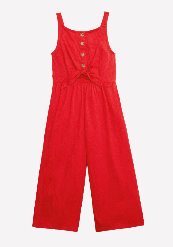 Keyhole Culotte Jumpsuit - Image 2