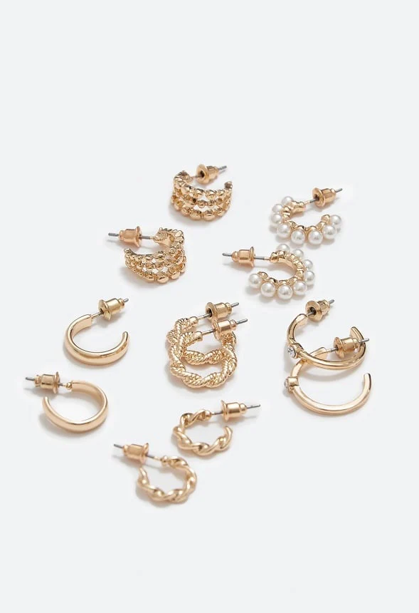 Keyla Mini Hoops Multipack - Image 2