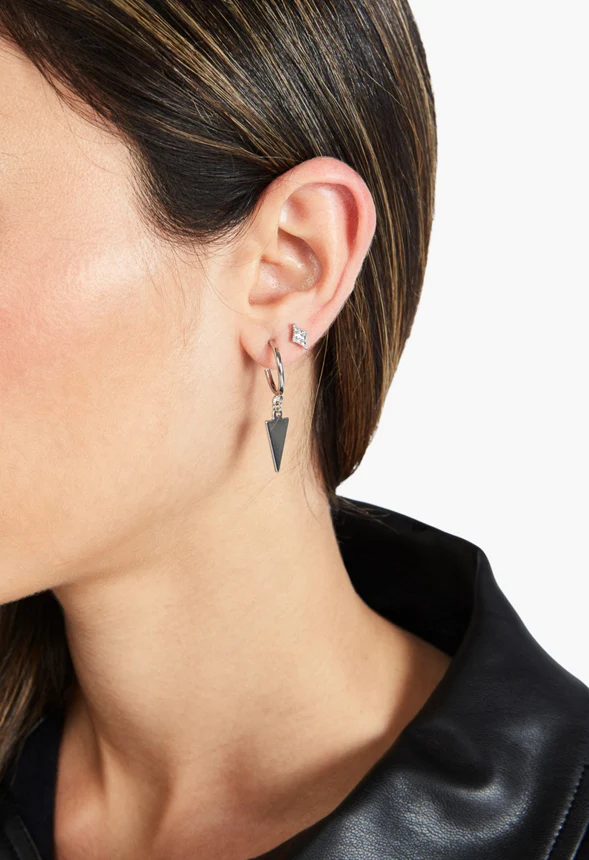 Khloe Linked Cross Earrings Multipack - Image 2