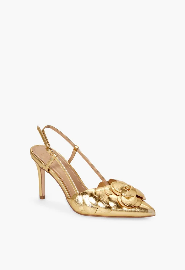 Khloy Floral Sling-Back Pump - Image 2