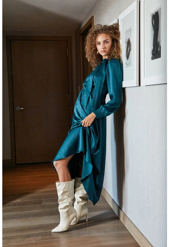 Khloy Slouch Stiletto Boot - Image 5