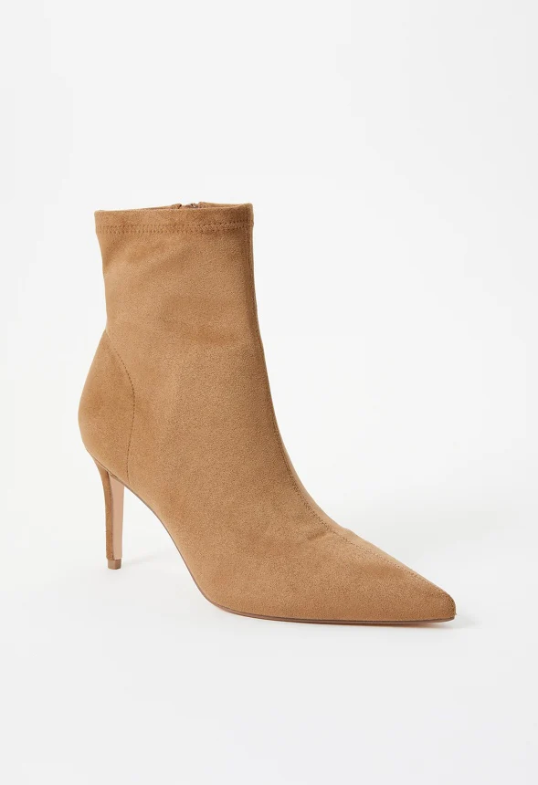 Khloy Stretch Stiletto Bootie - Image 2