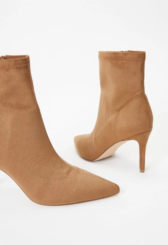 Khloy Stretch Stiletto Bootie - Image 5
